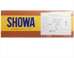 Cảm biến đo ứng suất, biến dạng Showa N11-FA-5-120-11, 5mm